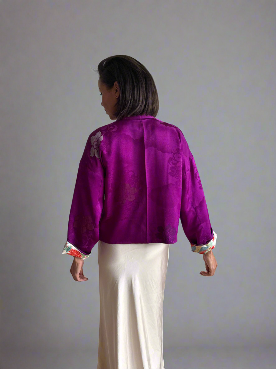 Reversible short jacket