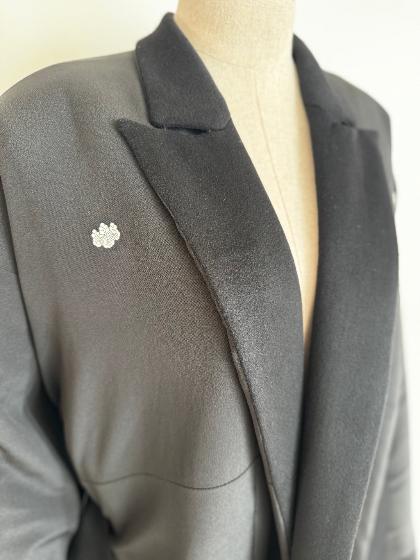 Cashmere kimono coat