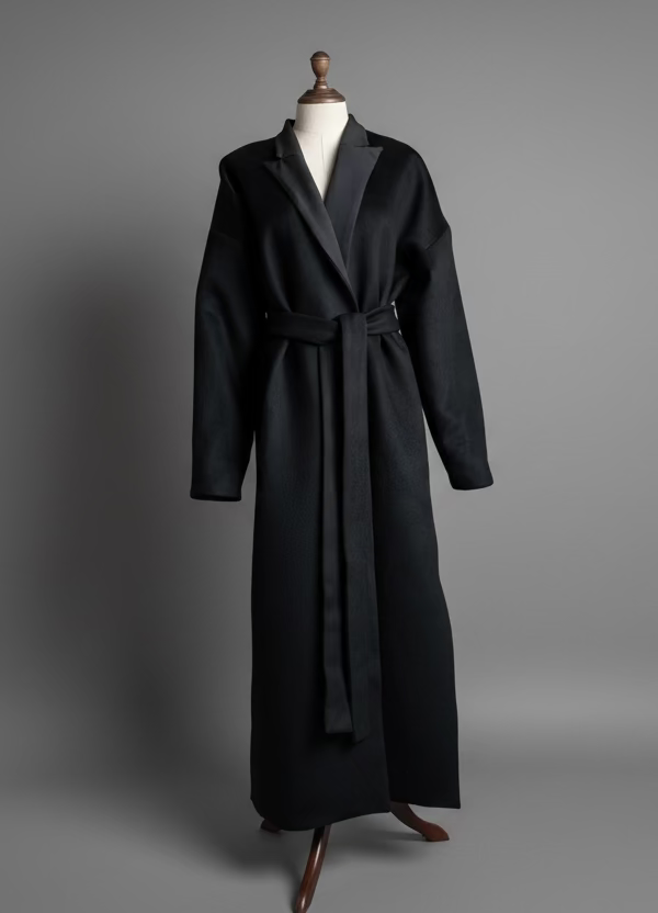 Cashmere kimono coat