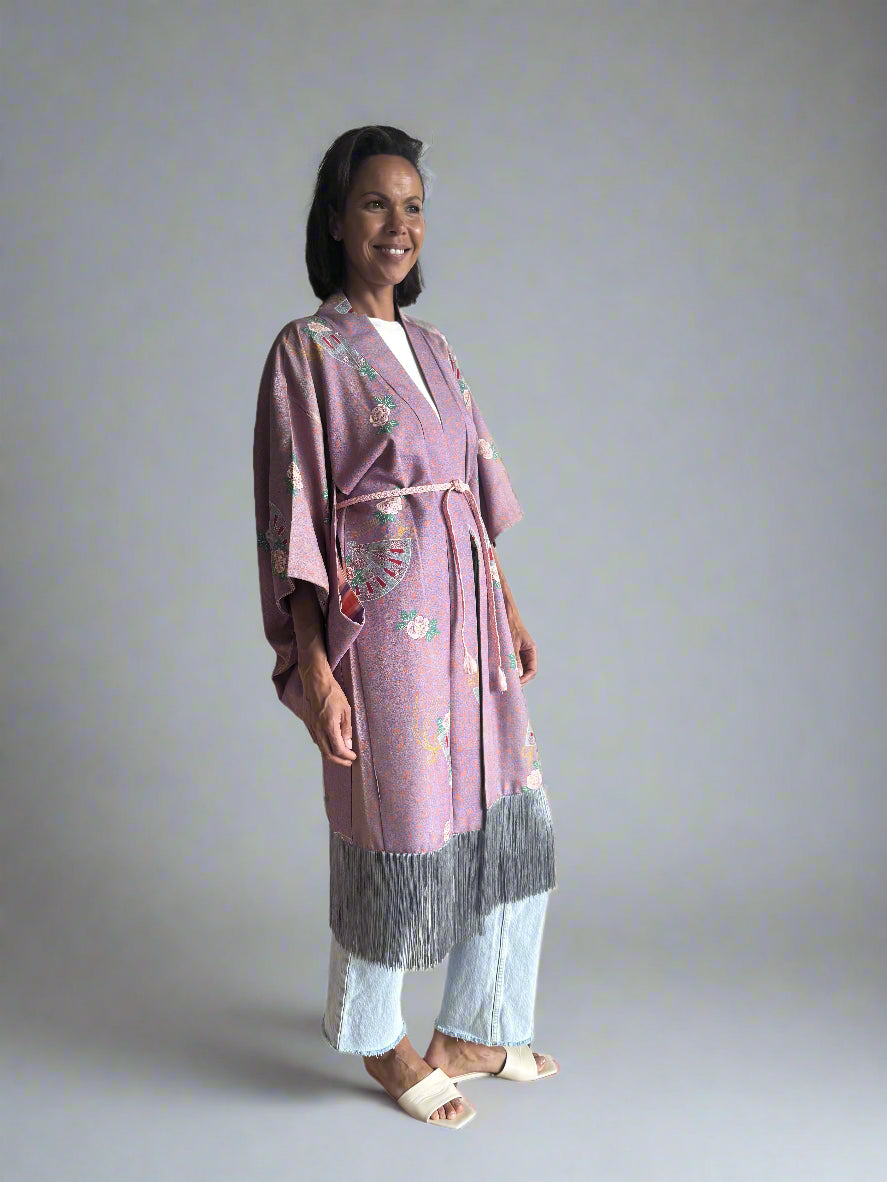 Pink kimono
