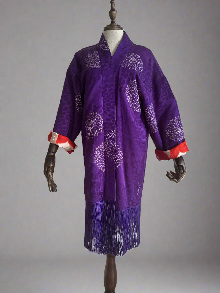 Violet kimono jacket