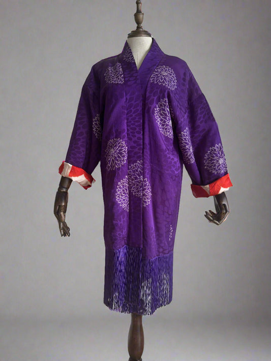 Violet kimono jacket